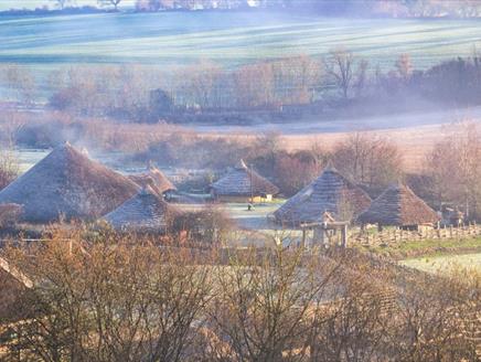 Downland Tales with Storyteller Dawn Nelson at Butser Ancient Farm