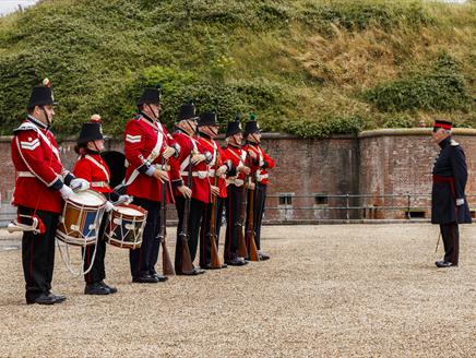Victorian Manoeuvers Weekend at Fort Brockhurst