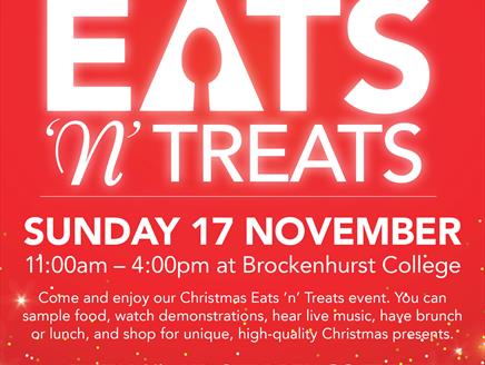 New Forest Eats 'n' Treats at Brockenhurst College