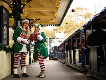 Christmas and Festive Railway Experience at Exbury Gardens