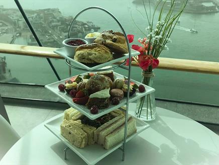 Easter High Tea at Emirates Spinnaker Tower