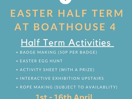 Easter Half Term at Boathouse 4, Portsmouth Historic Dockyard
