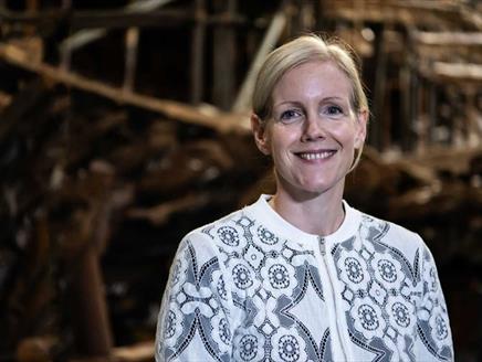 Eleanor Schofield at the Mary Rose Museum