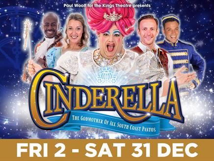 Cinderella: The Magical Pompey Panto 2022 at the Kings Theatre

