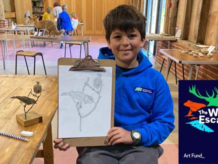 Wild Escape Drop-in and Draw! Connecting with Nature through Art at Gilbert White's House & Gardens