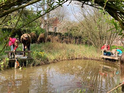 Pond Dipping at Gilbert White's House & Gardens