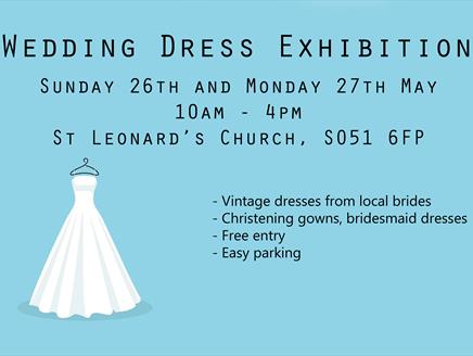 Vintage Wedding Dress Exhibition in Sherfield English