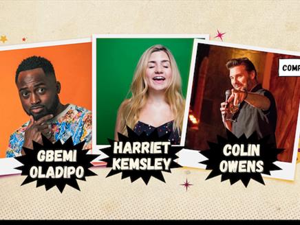 Stand Up in the Basement Comedy - Gbemi Oladpio | Harriet Kemsley at Heartbreakers