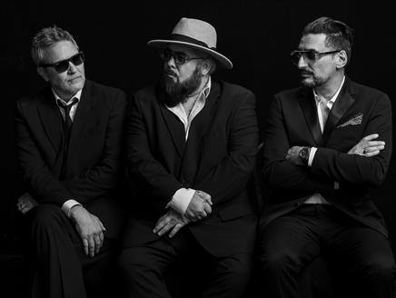 A black and white photo of Fun Lovin' Criminals by SINATRA_PGD Photography