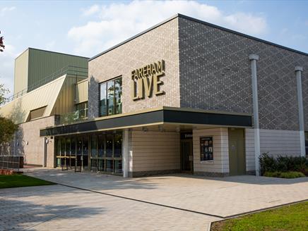 The exterior of Fareham Live