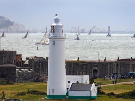 Rolex Fastnet Race from Hurst Castle