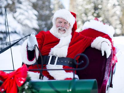 Breakfast with Father Christmas at The Hawk Conservancy Trust