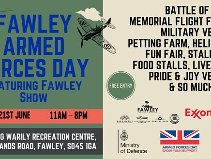 Fawley Armed Forces Day featuring Fawley Show