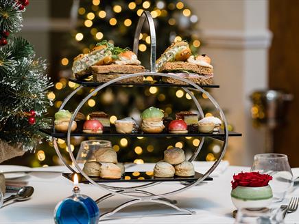 Festive Afternoon Tea at Oakley Hall Hotel