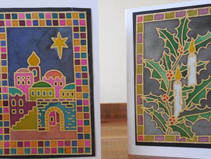 Festive papercraft Workshop at Sandham Memorial Chapel