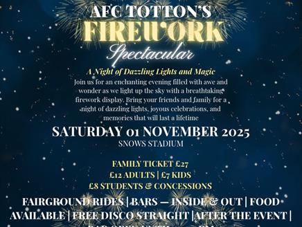 Totton Fireworks Display