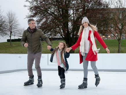 Skating at Four Seasons Hampshire