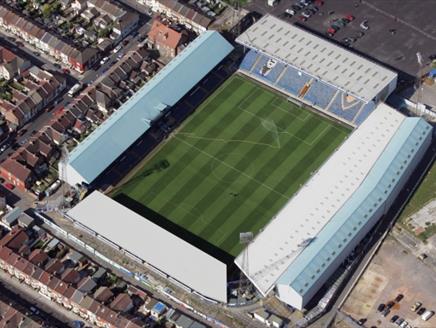 Fratton Park, home of Portsmouth Football Club