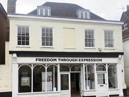 Exterior of Freedom Through Expression