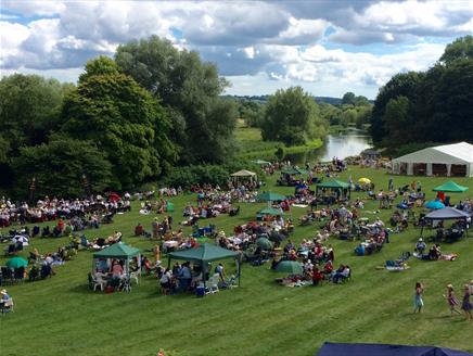 Music on the Test at Houghton Lodge Gardens