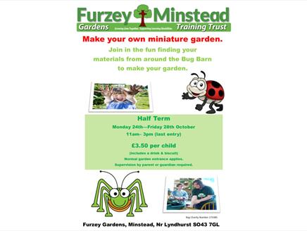 Half Term Fun at Furzey Gardens