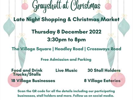 Grayshott Late Night Shopping and Christmas Market