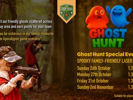 Ghost Hunt - Spooky Family-Friendly Laser Tag at Queen Elizabeth Country Park