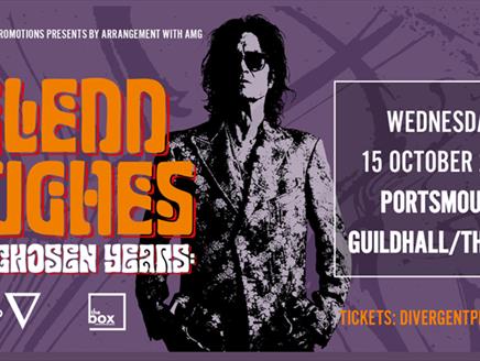 Poster image for Glenn Hughes at Portsmouth Guildhall