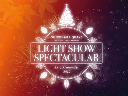 Light Show Spectacular at Gunwharf Quays