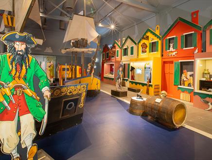 Horrible Histories® Pirates: The Exhibition at Portsmouth Historic Dockyard