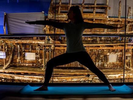 Yoga in the Museum at The Mary Rose