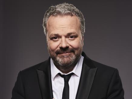 Photograph of Hal Cruttenden for his latest tour show: Can Dish it Out But Can't Take it