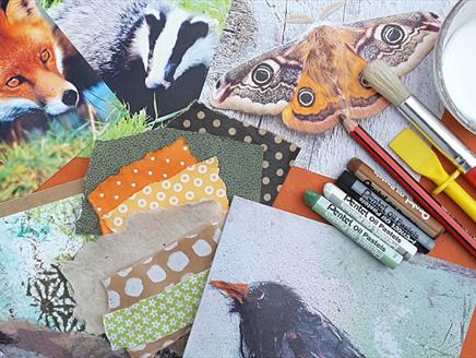 Birds & Beasts: Collage Art with WILD at Gilbert White's House