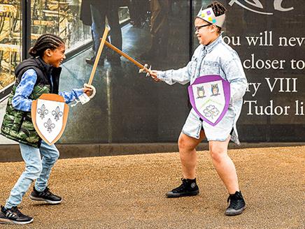Right royal may half term at Portsmouth Historic Dockyard