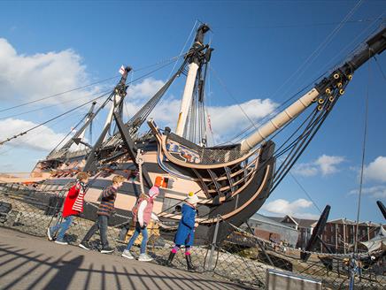 Sail into Adventure this Half Term at Portsmouth Historic Dockyard