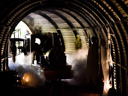 Ghost Train at Exbury Gardens