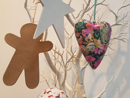 Children's Christmas Decopatch at Sandham Memorial Chapel