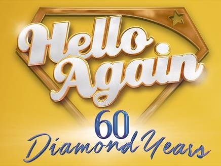 Logo for Hello Again - The Neil Diamond Songbook, 60 Diamond Years