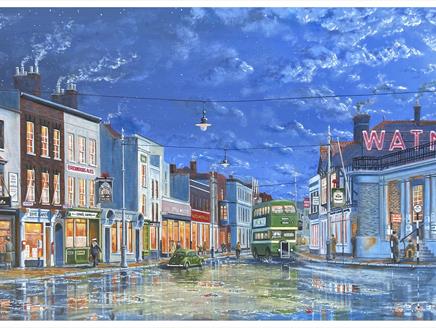 Painting of Gosport Past and Present