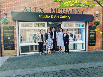 Five Artists - One Family! at The Alex McGarry Studio & Art Gallery