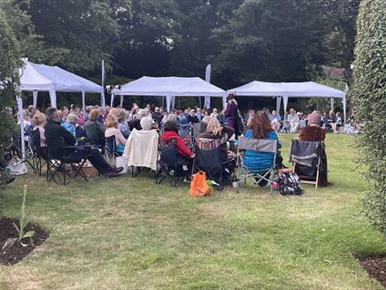 Shakespeare in the Garden at Hill Farm House