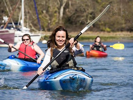 Ladies Only Paddles at New Forest Activities