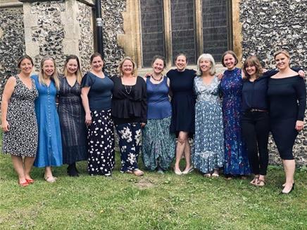 She is the River at Romsey Abbey