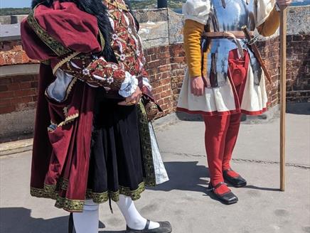 Meet Henry VIII and his infantry at Hurst Castle