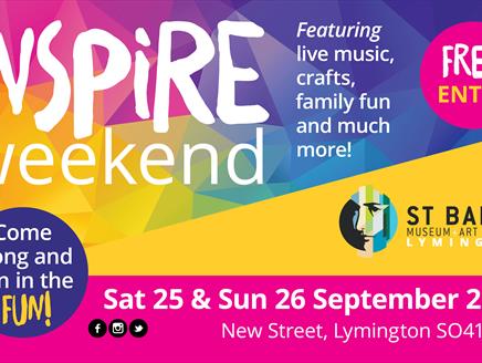 Inspire Weekend at St Barbe Museum and Art Gallery