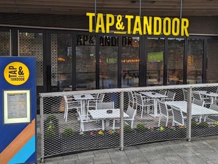 The exterior of Tap & Tandoor, Southampton