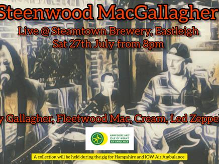 Steenwood MacGallagher - Live at Steam Town