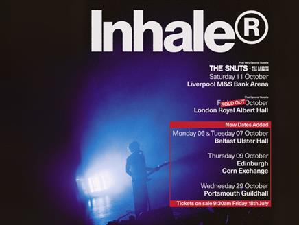 Tour poster for Inhaler