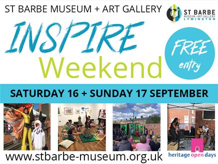 Inspire Weekend at St Barbe Museum + Art Gallery