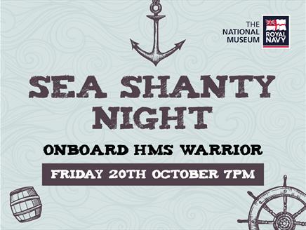 Sea Shanty Night onboard HMS Warrior